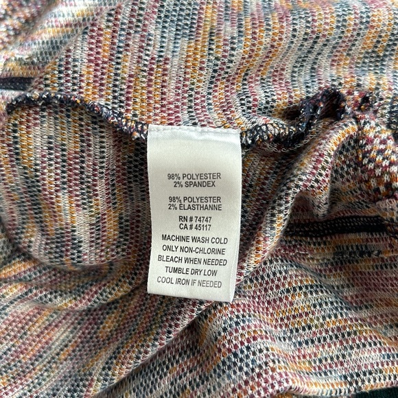 Natural Reflections Cowl Neck Top Size L, EUC - Picture 5 of 5